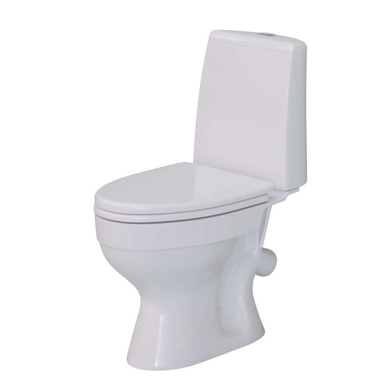 Изображение товара Унитаз-компакт Aringa Сиена AR01005WH напольный белый с микролифтом