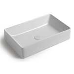 Раковина White Ceramic Slim W012701, керамика, 60 см, цвет белый - фото 1