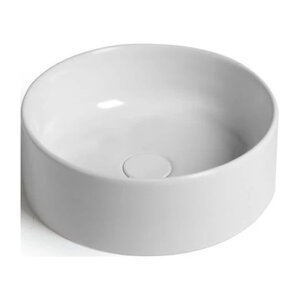 Изображение товара Раковина White Ceramic Slim W014701 40х40 см керамика белая современная Италия