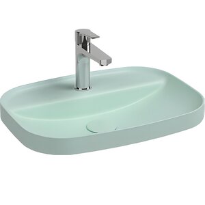 Изображение товара Раковина Allen Brau Fantasy 4.11034.MT, 55 х 40 см, накладная, керамика, мятный