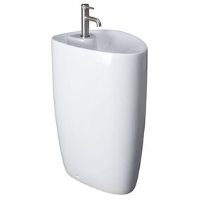 Изображение товара Раковина напольная Allen Brau Infinity 4.21015.20, 43.5 см, керамика, белая