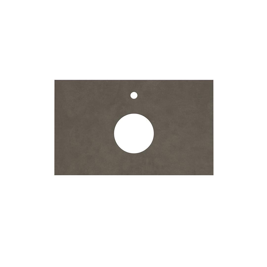Изображение товара Столешница Kerama Marazzi Canaletto Про Чементо 80 см керамогранит коричневая