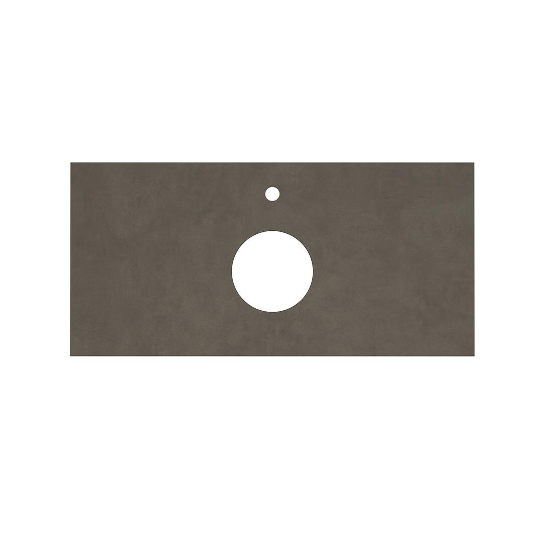 Изображение товара Столешница Kerama Marazzi Canaletto Про Чементо CN100.DD507020R, 100 см, керамогранит, цвет коричневый темный натуральный