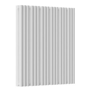 Изображение товара Радиатор стальной трубчатый Empatiko Takt S2-712-500 Silk White, ширина 71.2 см, высота 53.6 см, 36 секций, боковое подключение, двухрядный, шелковистый белый