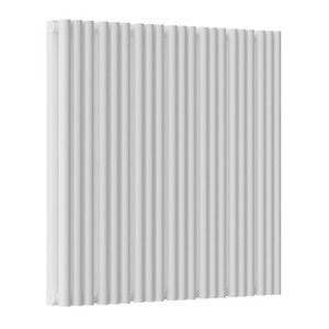 Изображение товара Радиатор стальной трубчатый Empatiko Takt S2-832-500 Silk White, ширина 83.2 см, высота 53.6 см, 42 секции, боковое подключение, двухрядный, шелковистый белый