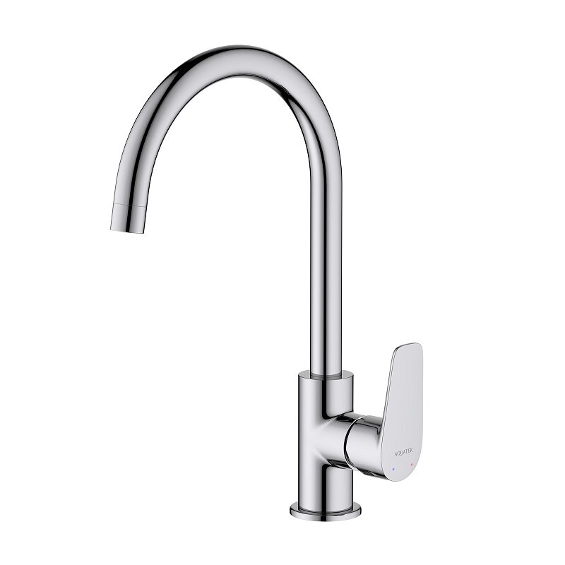 Изображение товара Смеситель для кухни Aquatek Бетта AQ1182CR хром однорычажный поворотный