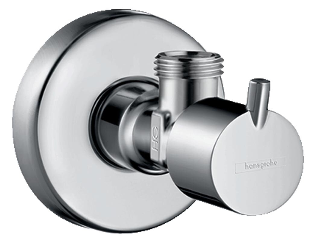 Изображение товара Угловой вентиль Hansgrohe 13901000 хром для раковины