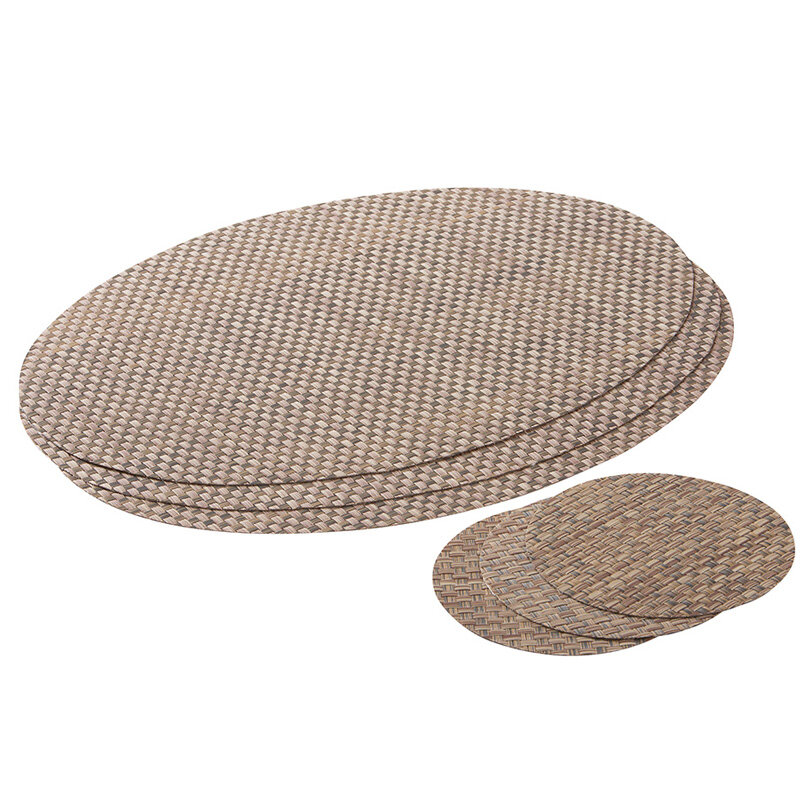 Изображение товара Набор сервировочных салфеток Casy Home 00-100846, 6 шт, коричневый, разные размеры