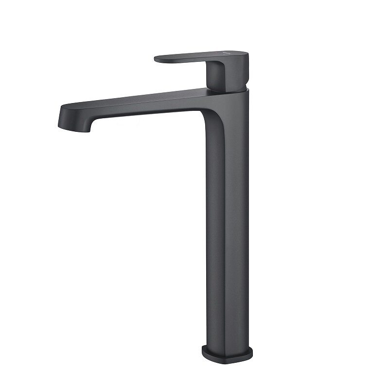 Изображение товара Смеситель для раковины Aquatek Оберон AQ1204MB, цвет черный матовый