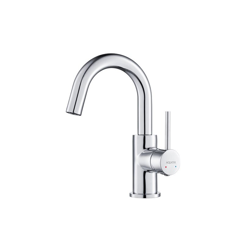 Изображение товара Смеситель для раковины Aquatek Европа AQ1307CR с поворотным изливом хром