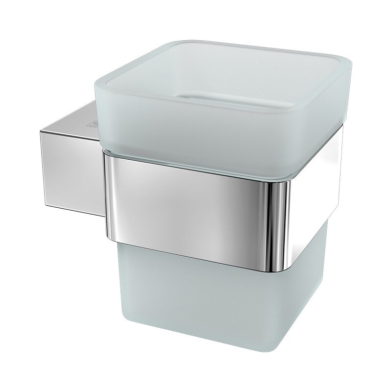 Изображение товара Стакан Lemark Smooth Line 9731013 с держателем хром