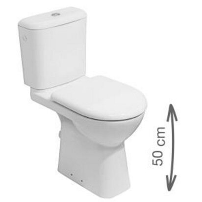 Изображение товара Напольный унитаз Jika Olymp 8.2361.6.000.000.1 для инвалидов с двойным смывом и микролифтом