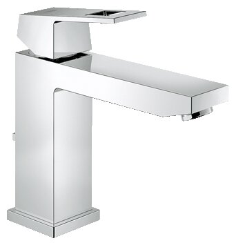 Изображение товара Смеситель для раковины Grohe Eurocube с донным клапаном и краном Изображение товара Смеситель для раковины Grohe Eurocube с донным клапаном и краном