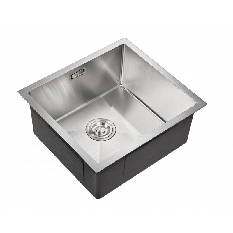 Изображение товара Кухонная мойка Milacio Denia 48 Steel из нержавеющей стали, матовая поверхность Изображение товара Кухонная мойка Milacio Denia 48 Steel из нержавеющей стали, матовая поверхность