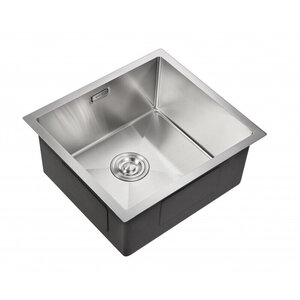 Изображение товара Кухонная мойка Milacio Denia 48 Steel из нержавеющей стали, матовая поверхность