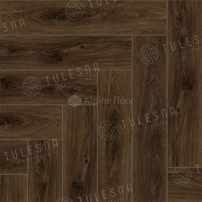 Изображение товара Виниловый ламинат SPC Alpine Floor Tulesna Art Parquet 4 мм замковый 125 мм x 600 мм