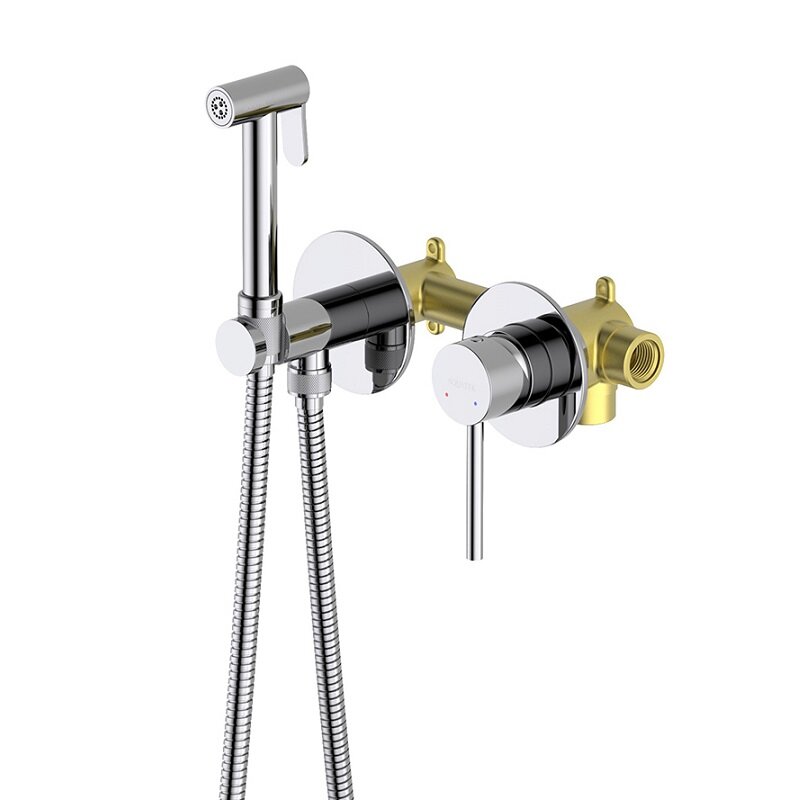 Изображение товара Гигиенический душ Aquatek Европа, AQ1319CR, со смесителем, хром