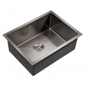 Изображение товара Кухонна мийка Milacio Denia 58 Steel воронена сталь гнометал 58 см