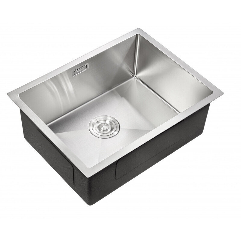 Изображение товара Мойка кухонная Milacio Denia 58 Steel, MC.77450, 58 см, цвет сталь нержавеющая Изображение товара Мойка кухонная Milacio Denia 58 Steel, MC.77450, 58 см, цвет сталь нержавеющая