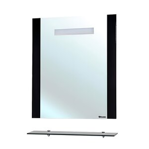 Изображение товара Зеркало с полкой Bellezza Берта 60 см, с подсветкой, черный