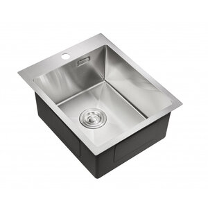 Изображение товара Мойка кухонная Milacio Denia 41 Steel, MC.77460, 41 см, цвет сталь нержавеющая