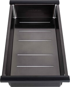 Изображение товара Коландер Paulmark Advance A405-GM для кухонной мойки, вороненая сталь