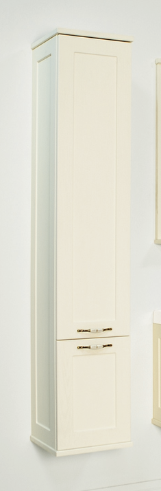 Изображение товара Шкаф-колонна Акватон Леон ясень 1A186503LBPS0, дуб белый, современный стиль