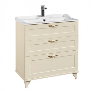 Изображение товара Тумба под раковину Aquaton Леон 80 Н 1A187801LBPR0, дуб бежевый