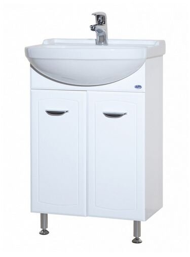 Изображение товара Тумба под раковину Bellezza КЛАССИК 50, напольная, белая 00000002164