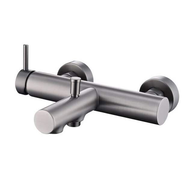 Изображение товара Смеситель для ванны и душа Caprigo Don 53-011-GUN, воронёная сталь, Италия