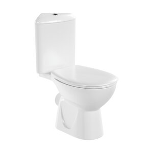 Изображение товара Напольный угловой унитаз VitrA Arkitekt 9754B003-7201 крышка микролифт, белый