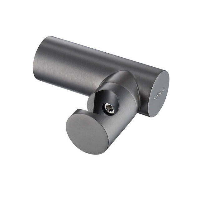 Изображение товара Держатель душевой лейки Caprigo Parts 98-551-GUN, настенный, воронёная сталь