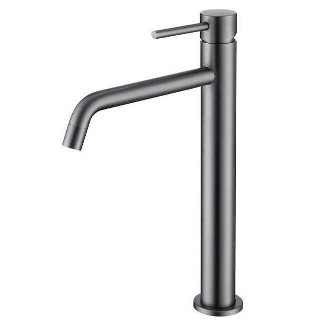 Изображение товара Смеситель для раковины Caprigo Don Gun Metal однорычажный вертикальный