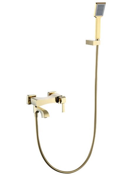 Изображение товара Смеситель Caprigo Diamante 50-010-oro для ванны и душа