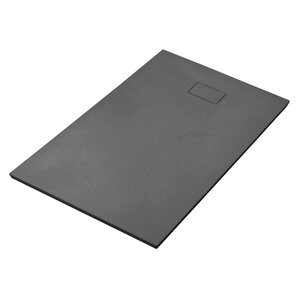 Изображение товара Душевой поддон WasserKRAFT Elbe 74T35, 140 x 80 см, прямоугольный, SMC (стеклопластик), черный