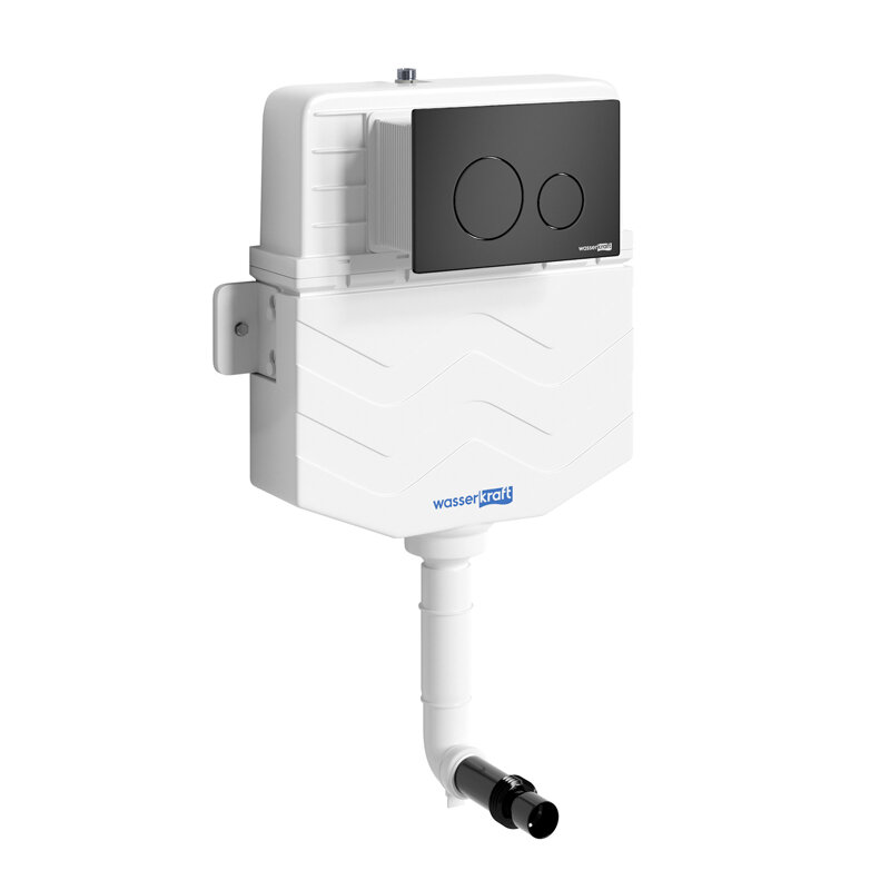 Изображение товара Смывной бачок WasserKraft Aller 10 10TLT.031.ME.MB02, для унитазов, черный матовый, механическая кн