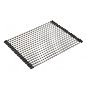 Изображение товара Ролл-мат Milacio Ultra MCU.4533.SS для мойки 45х36 см нержавеющая сталь