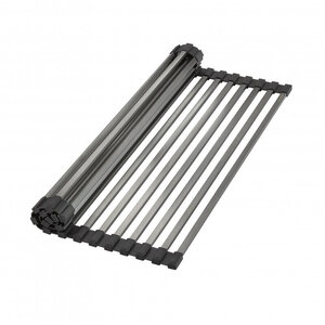 Изображение товара Ролл-мат для мойки Milacio Ultra MCU.4536.GM, 45x36 см, вороненая сталь, gunmetal