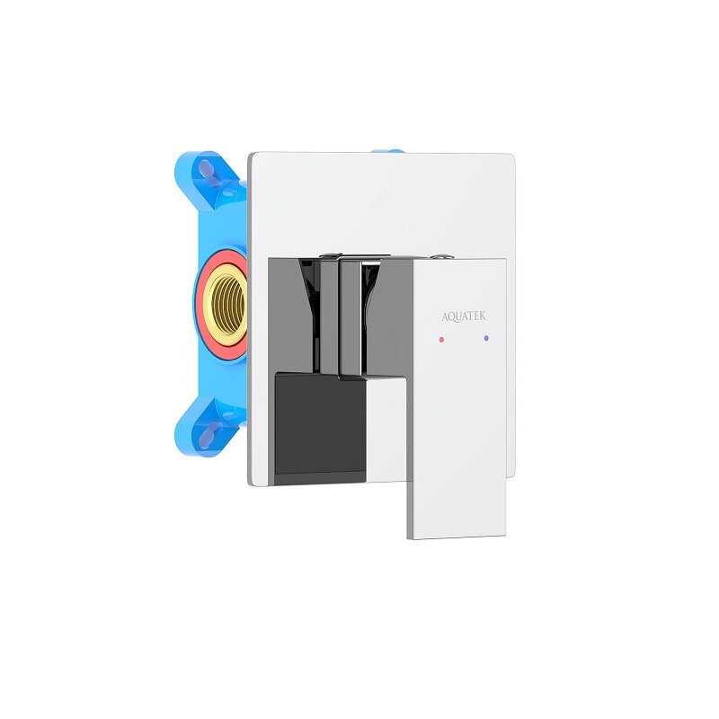 Изображение товара Смеситель Aquatek Либра AQ1666CR для душа цвет хром с внутренним монтажом