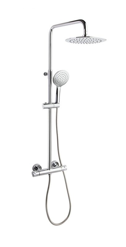Изображение товара Душевая система Ramonsoler Drako 965402RP230, термостатическая, хром