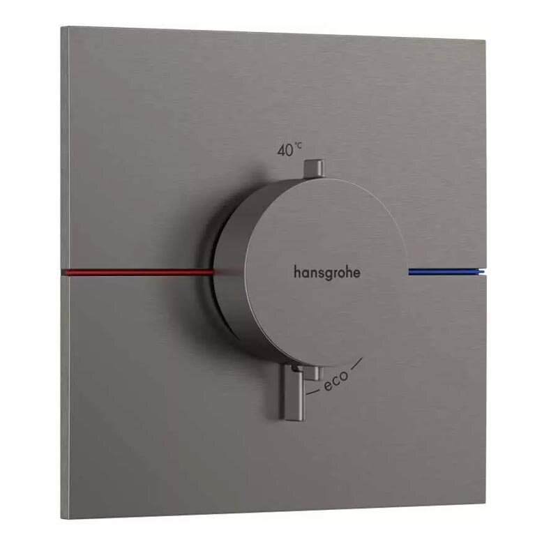 Изображение товара Термостатический смеситель для душа Hansgrohe ShowerSelect Comfort E 15574340 черный хром