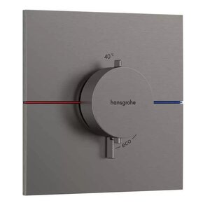 Изображение товара Смеситель для душа Hansgrohe ShowerSelect Comfort E, 15574340, термостатический, шлифованный черный хром