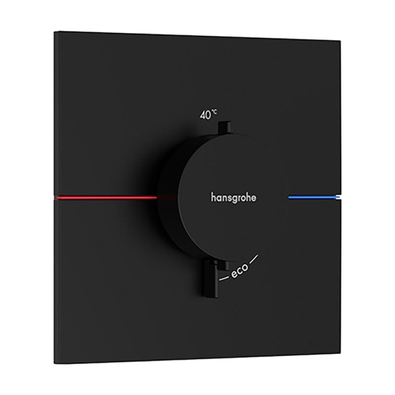 Изображение товара Термостатический смеситель для душа Hansgrohe ShowerSelect Comfort E черный матовый