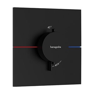 Изображение товара Смеситель для душа Hansgrohe ShowerSelect Comfort E, 15574670, термостатический, черный матовый