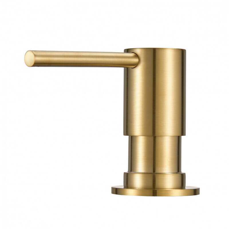 Изображение товара Встраиваемый дозатор для жидкого мыла Milacio MCU.934.GD золото, латунь, Испания