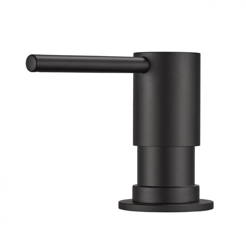 Изображение товара Дозатор встраиваемый для жидкого мыла Milacio MCU.934.TB, цвет total black