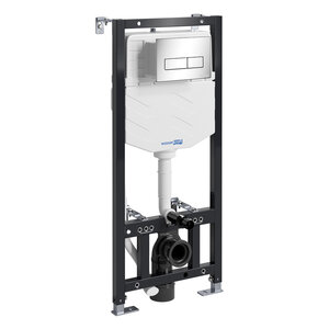 Изображение товара Инсталляция для унитаза WasserKraft Aller 10 10TLT.010.ME.CH03, механическая клавиша цвет хром