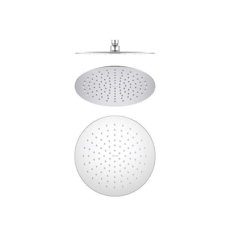 Изображение товара Верхний душ Aquatek AQ2073CR 25x25 см хром для надежной и стильной установки