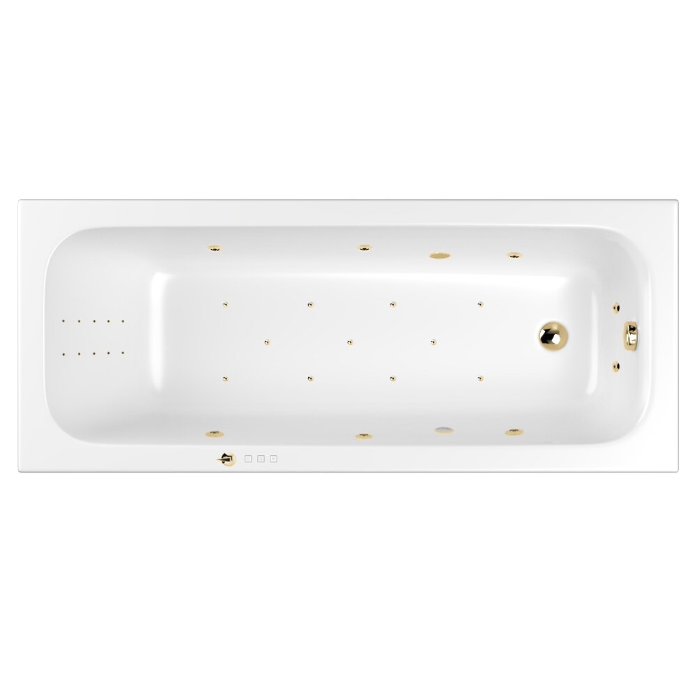 Изображение товара Гидромассажная ванна Whitecross Vibe Ultra nano 170x70 см акриловая