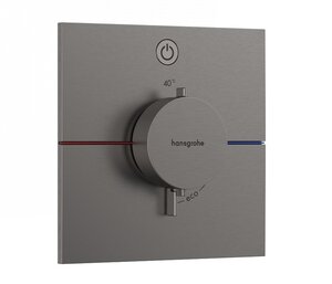 Изображение товара Смеситель для душа Hansgrohe ShowerSelect Comfort E, 15571340, термостатический, шлифованный черный хром